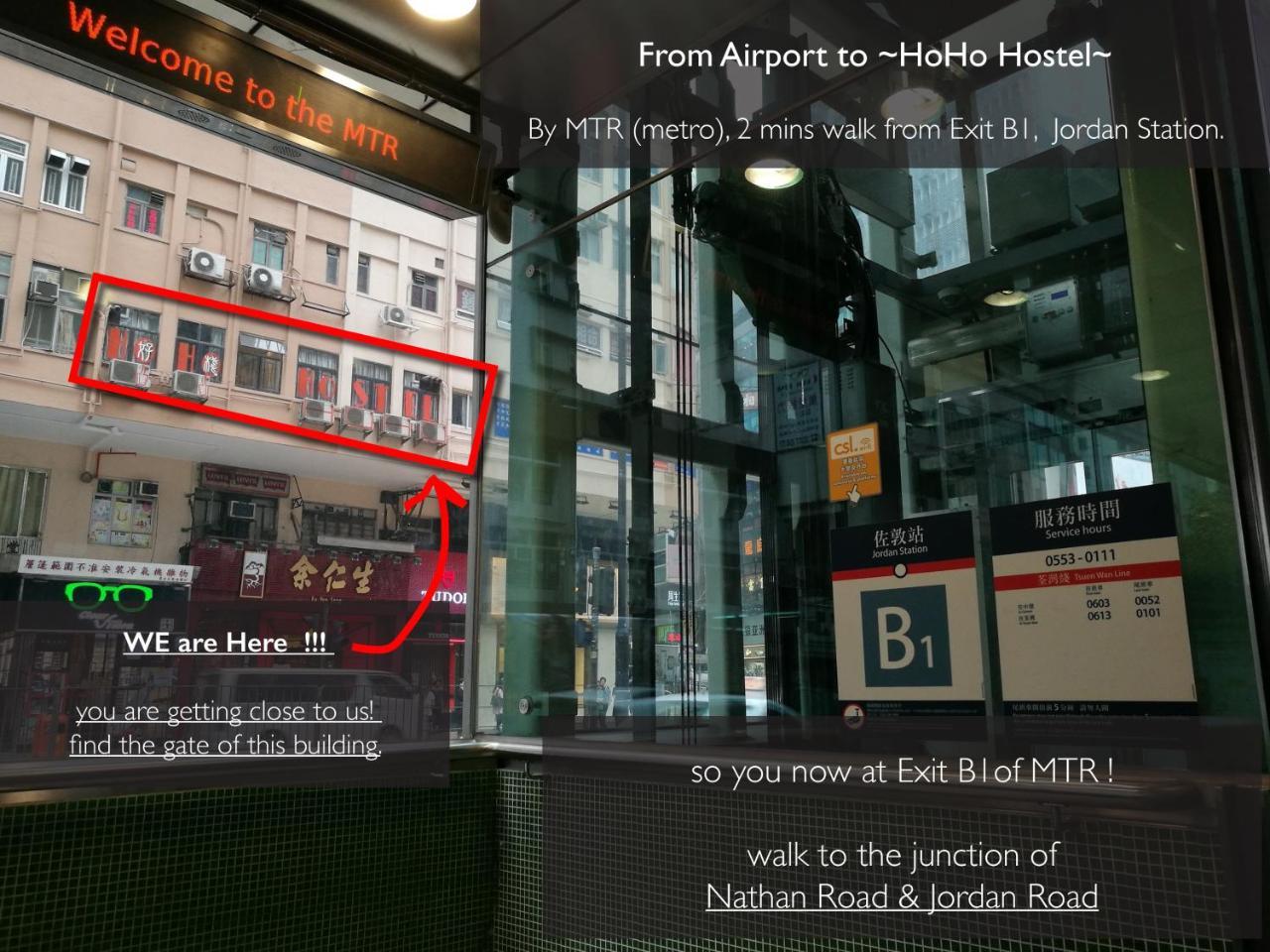 Hoho Hostel Hongkong Eksteriør billede